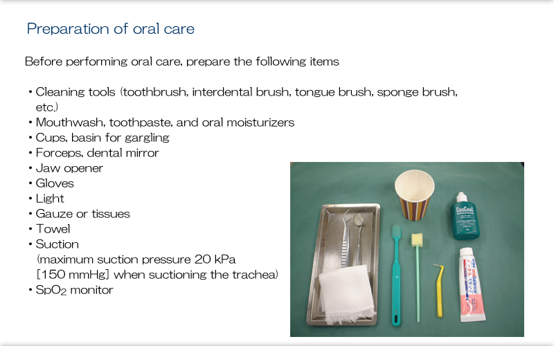 38.Oral Care Preparations, Teeth Cleaning, and Equipment and Chemicals